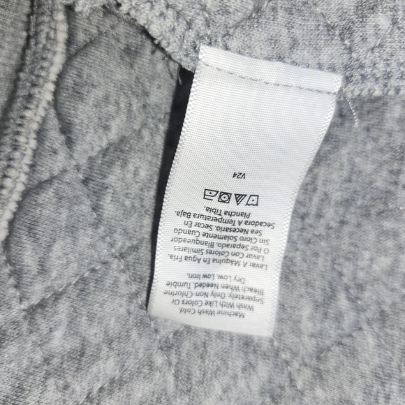 Athletic Works Gray Quilted Jacket - Picture 4 of 5